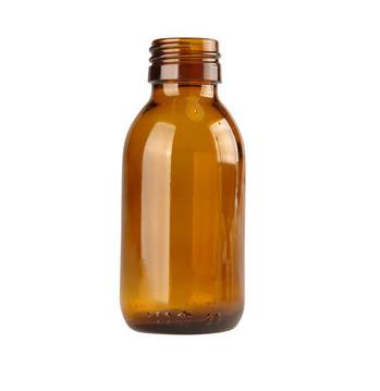 Flesje, medicijnfles, Voorzien van brede hals, schroefdraad, exclusief schroefdop