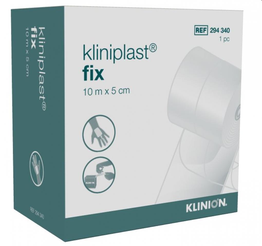 Fixatie Pleister, Kliniplast Fix, Nonwoven, Onsteriel, Klinion