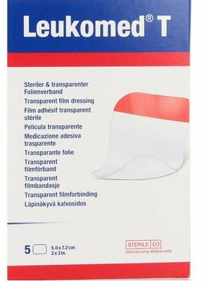 Infuus Pleister, Leukomed T,  Wondfolie, BSN