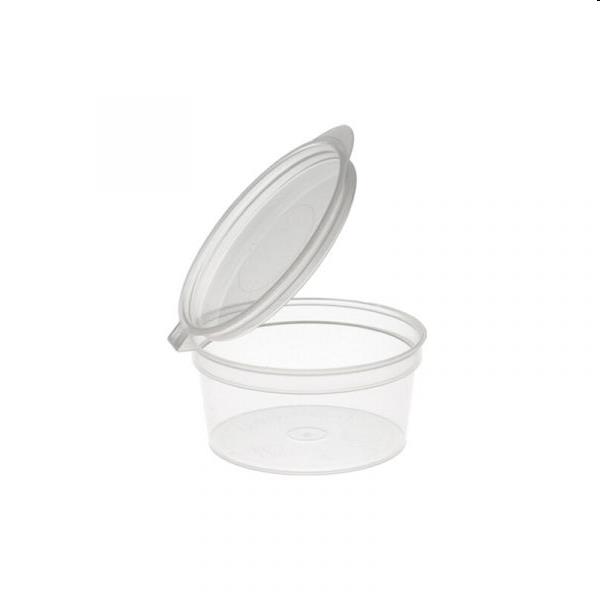 Covercup, disposable, met vaste deksel