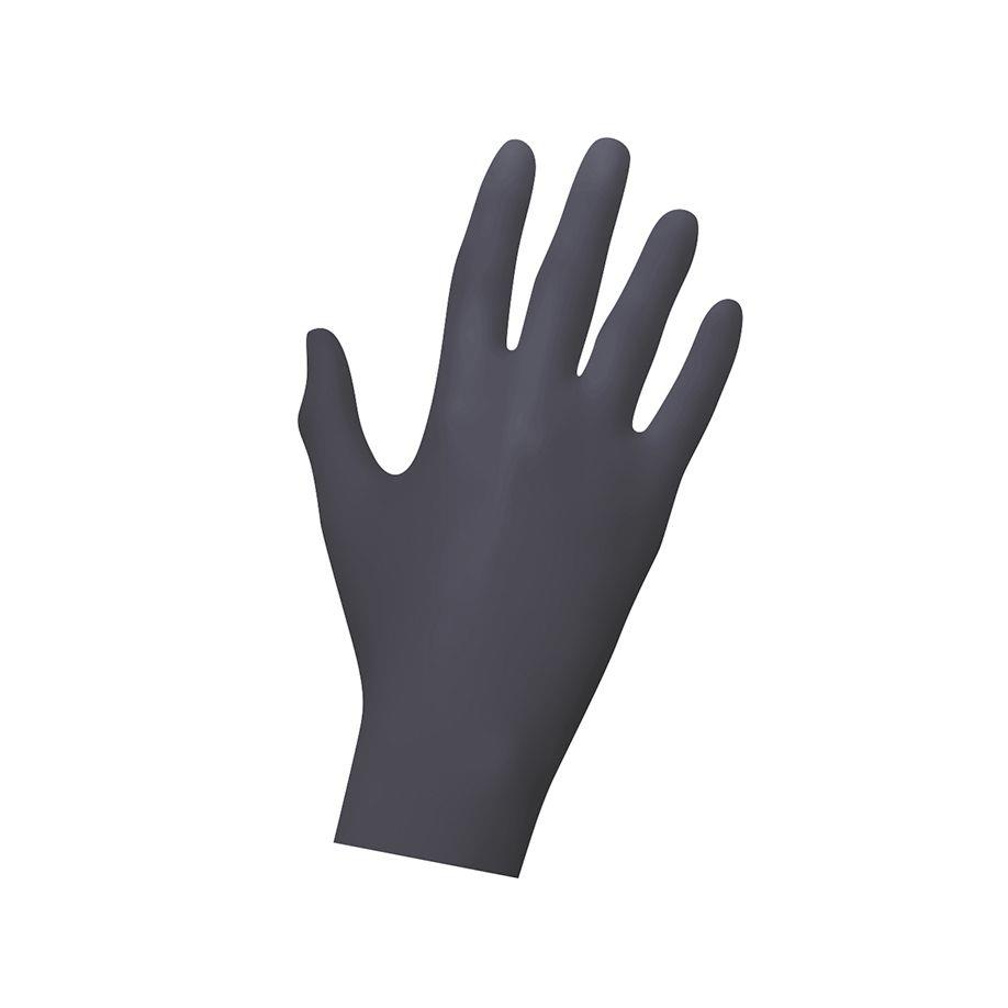Onderzoekshandschoen, Adebo Medical, Black Star, Nitril, poedervrij