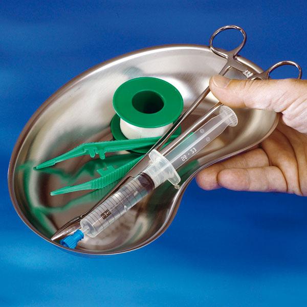 Nierbekken, Met volume aanduiding, RVS, Huismerk