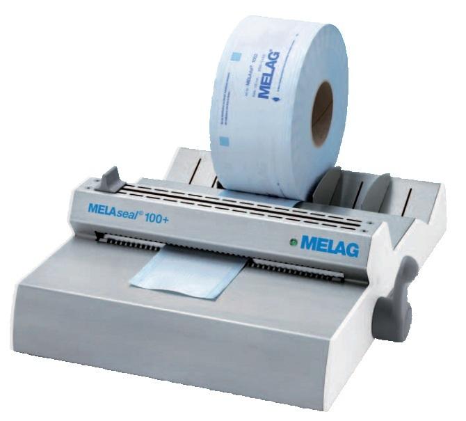 Sterilisatie, Sealtoestel, Melag 100+, Folieseal Toestel, Geïntegreerd Mes
