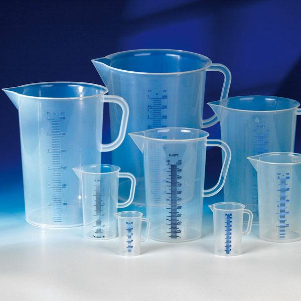 Maatbeker met schaalverdeling