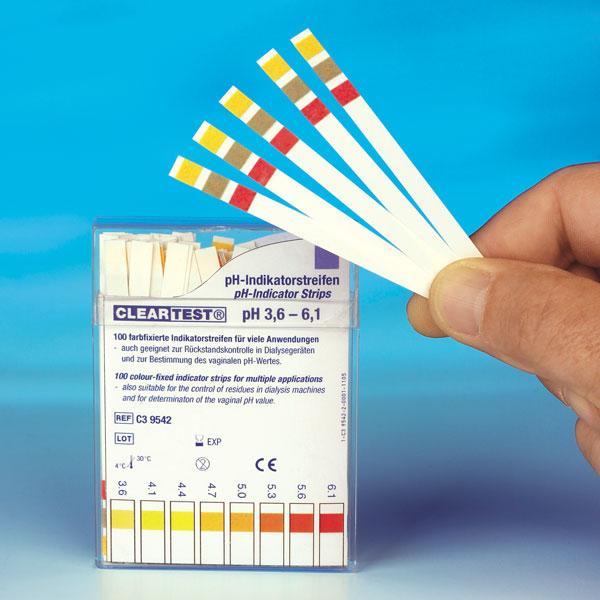 PH Teststrips,PH Indicator bij Maagsap, Parameter 4,0 - 7,0