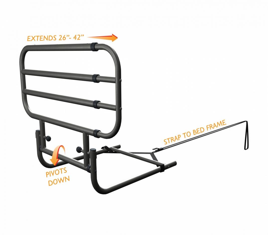 Bedhek, Verstelbaar, Steunhek