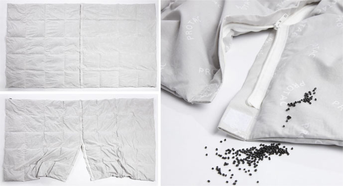 Ballendeken, Protac, Special Blanket, Volwassenen, Polystyreen, Brandvertragend