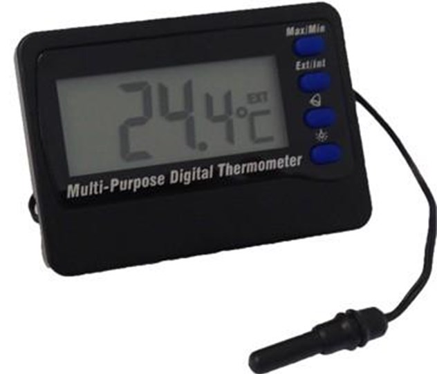 Thermometer, geschikt voor koelkast en vriezer , RT-801, Digitaal