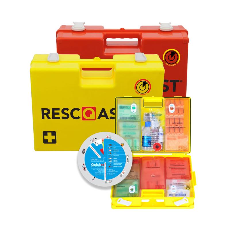 EHBO, Verbanddoos  A, Multi BHV, Resc Q Assist, Q 100, Met Inhoud