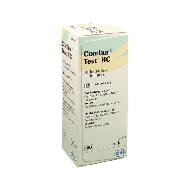 Urine teststrips, Combur 5 HC, Roche 