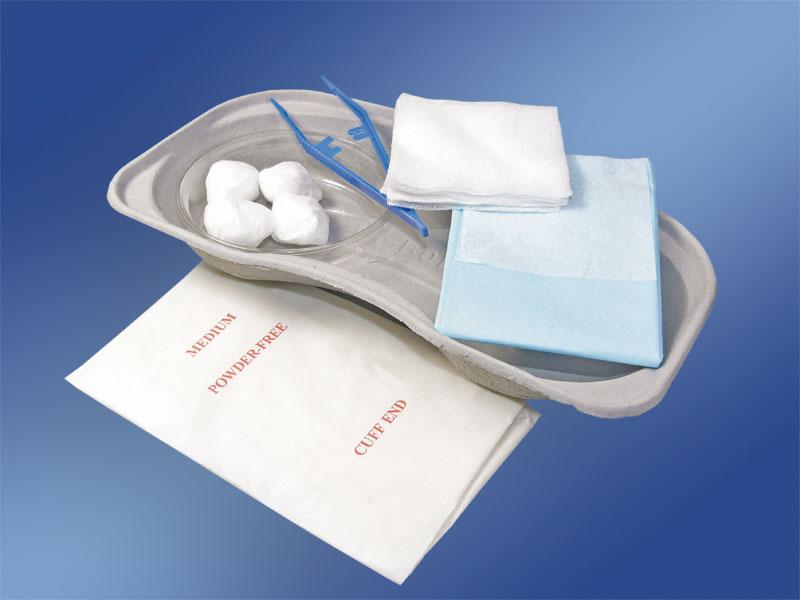 Catheter Inbrengset, inclusief antiseptisch reinigingsmiddel, Huismerk