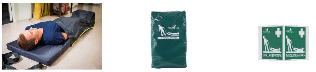 Evacuatie, Evacuatiematras, S-Capeplus, Basic Pakket