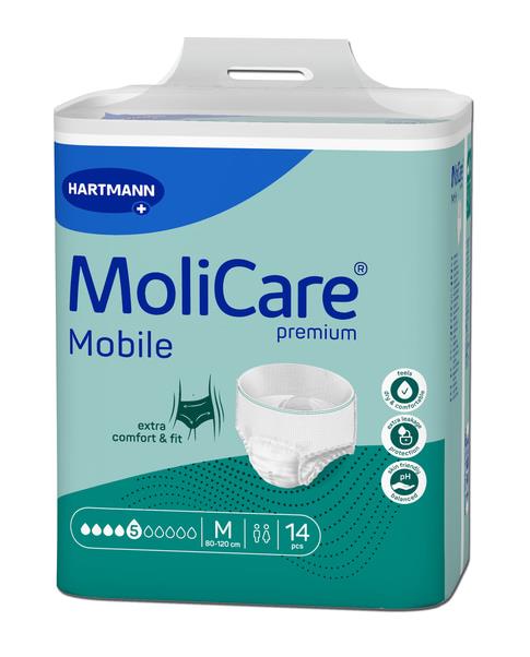 Incontinentie, MoliCare, Premium, Mobile, Incontinentiebroekje, Hartmann