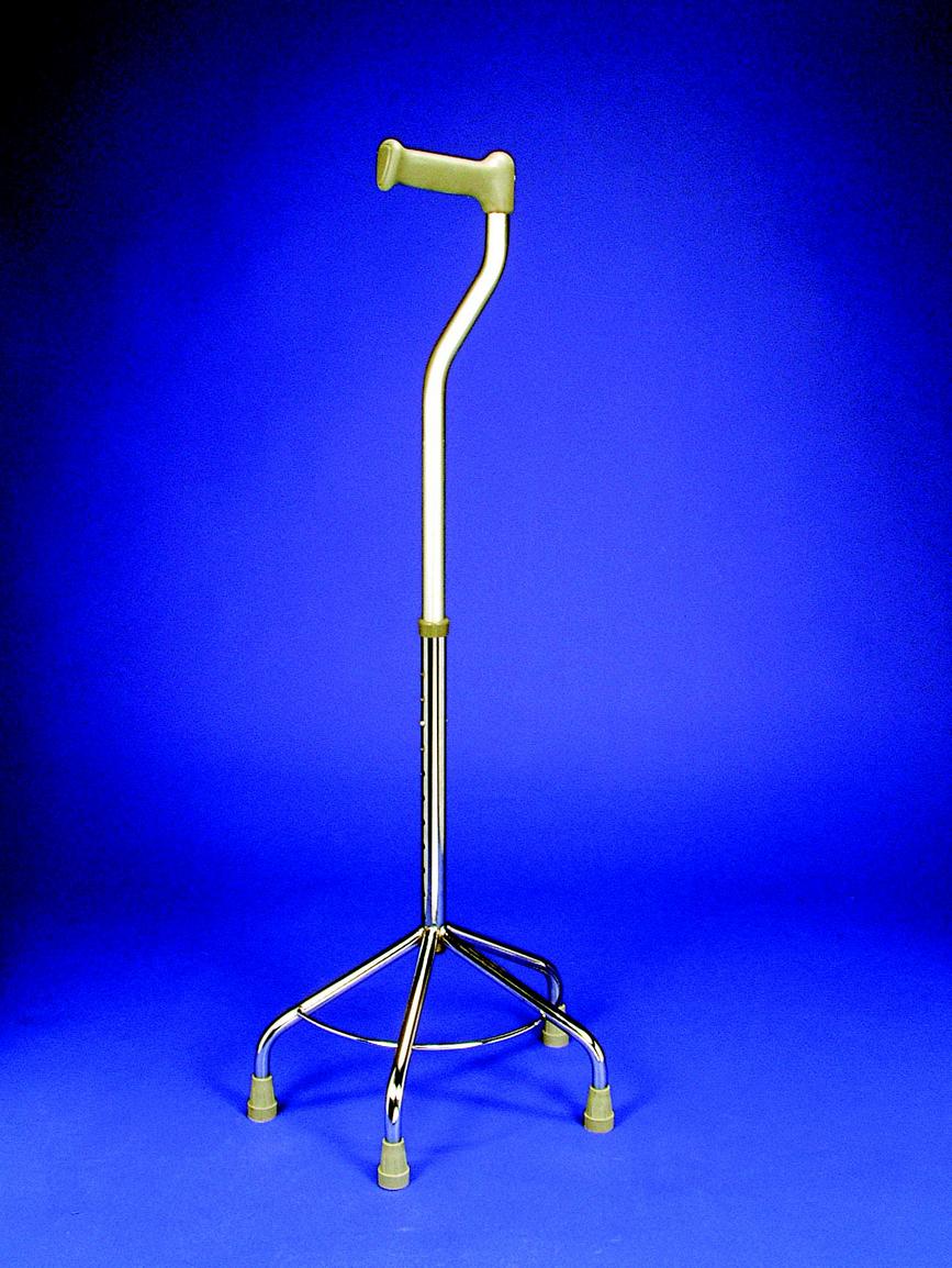 Wandelstok, vierpoot, zwanenhals, Skan