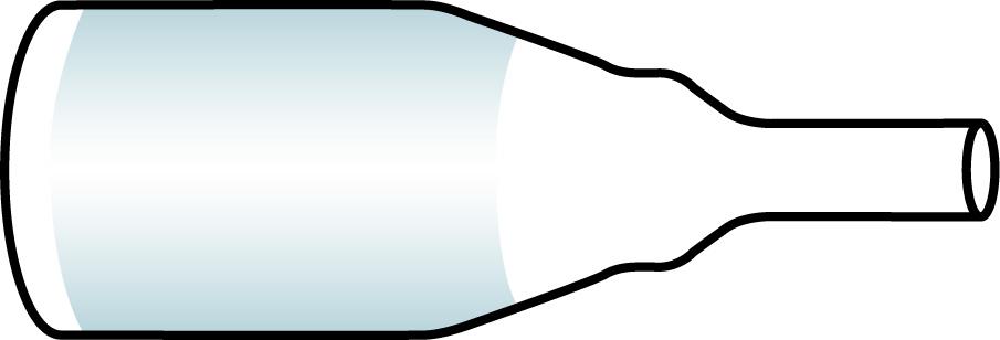 Uritip, condoomcatheter, aurora style 3, met standaard kleefzone, Bard