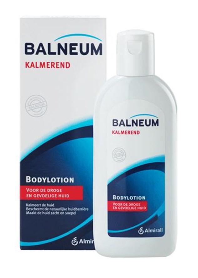 Balneum, bodylotion, kalmerend, vult het tekort aan huideigen lipiden aan