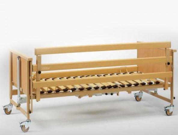 Bedhek, Geschikt voor AKS, H3/H4 Bed, Hout 