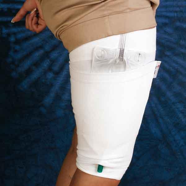 Urine beenzakhouder, bovenbeen Fixatie, wasbaar