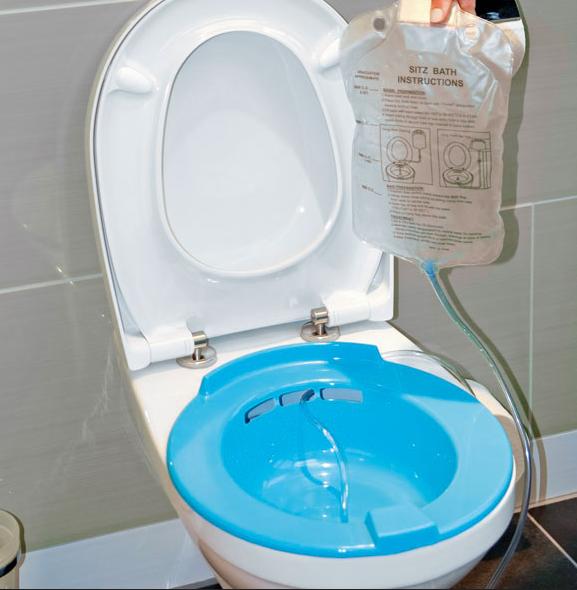 Bidet Waskom, Met Spoelzak