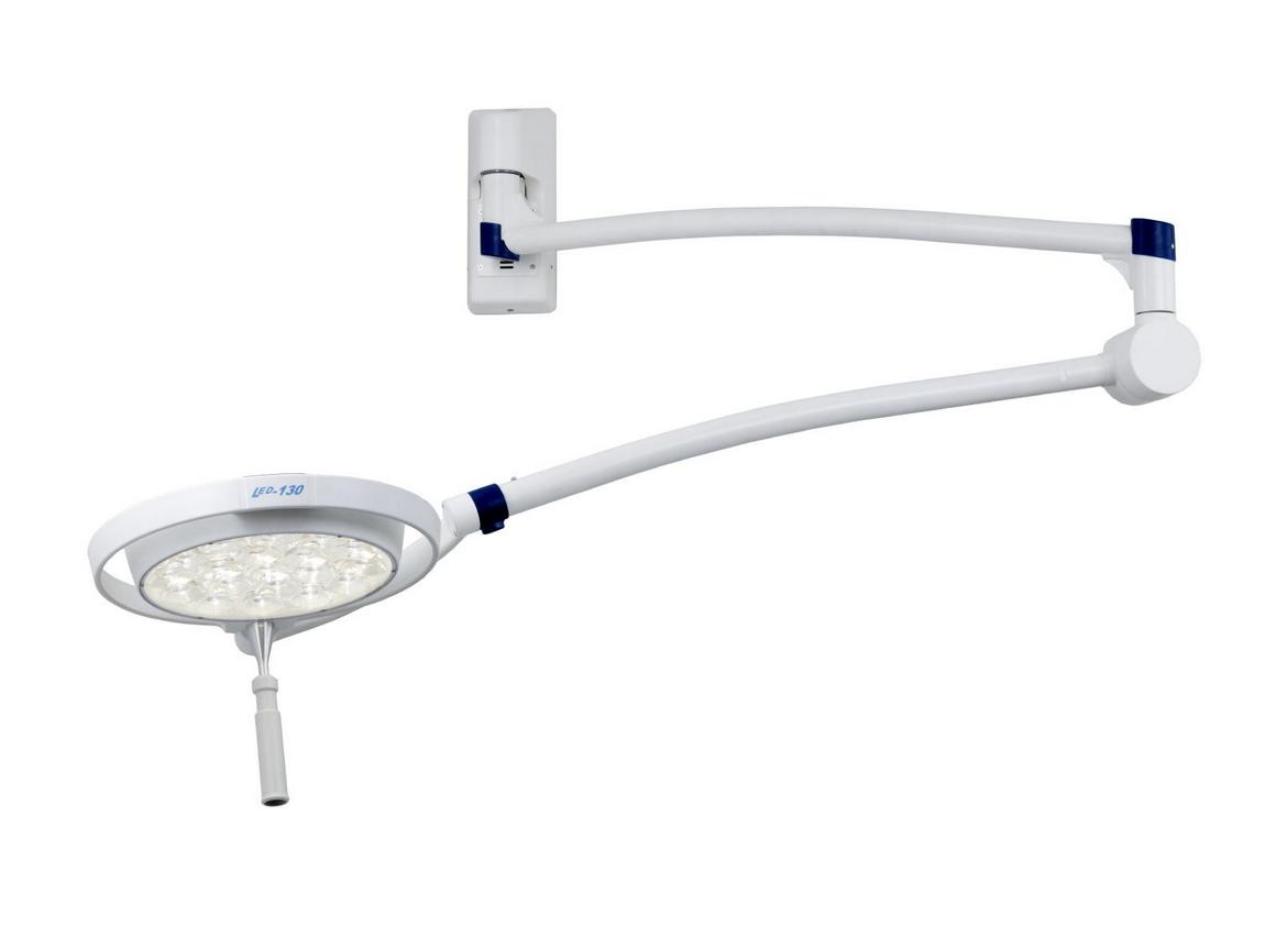 Lamp, onderzoekslamp, Dr Mach, model LED 130, met Swing plafondarm
