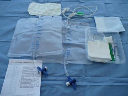 Ascitespunctieset, Steriel 