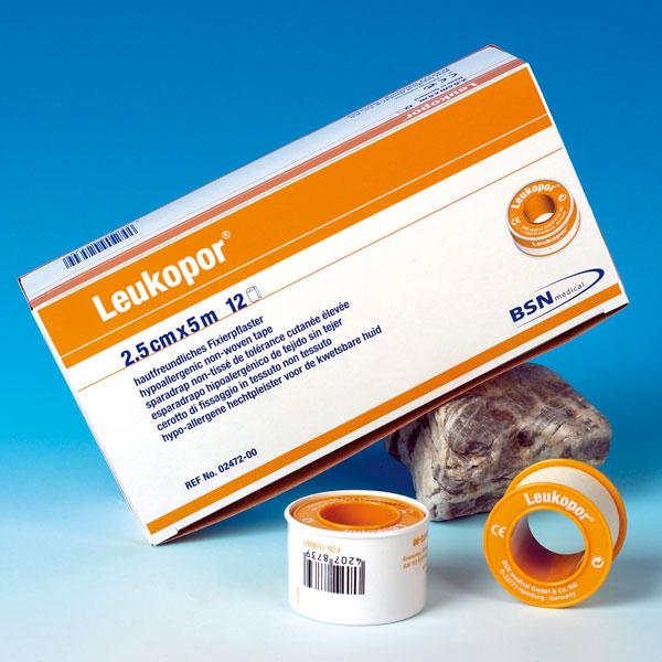 Fixatie Pleister, Leukopor, In Klemring, BSN