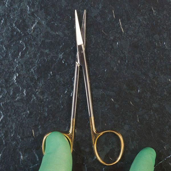 Schaar, Chirurgisch, Model Iris, Recht en Spits