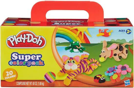 Klei, Play Doh, 20 kleuren potjes