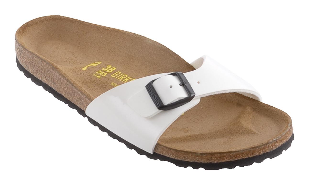 Schoenen, Birkenstock model Madrid, kleur: Pearl, normaal voetbed 