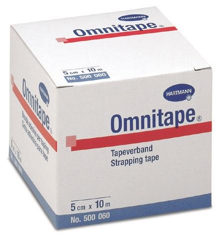 Omnitape, Immobilisatie en Preventie Tape, Zelfklevend, Niet Elastisch, Hartmann