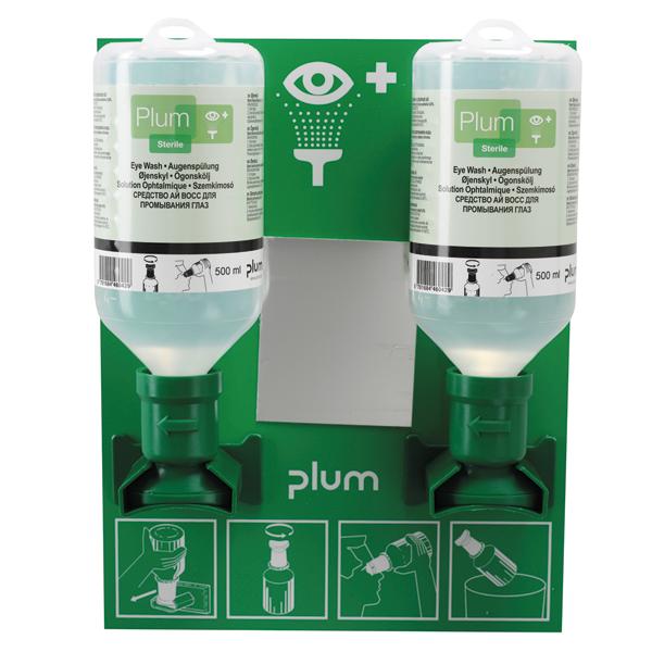 Oogspoel Vloeistoffen, Oogdouche, Oogspoel Station, Plum