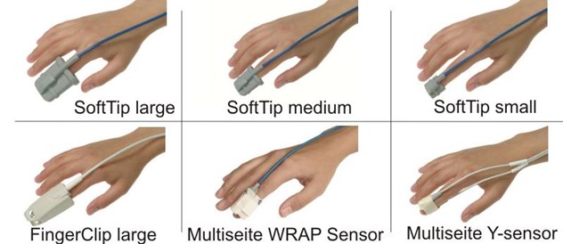 Softtip Sensor, Geschikt voor Oxipen Saturatiemeter