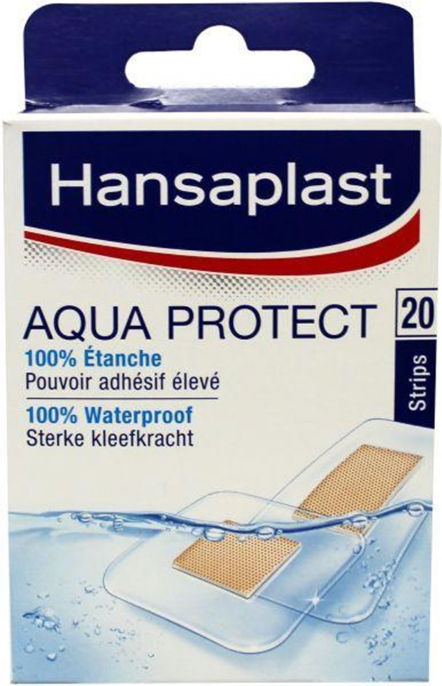 Pleisters, Hanssplast, Aqua protect, Onsteriel