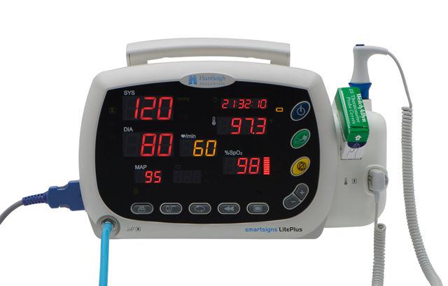 Monitoring, Huntleigh, Smartsign Lite Plus, SL600NS, NIBP, SpO2