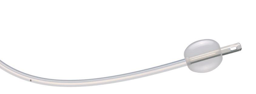 Catheter, Suprapubisch, Siliconen, Open tip, Huismerk