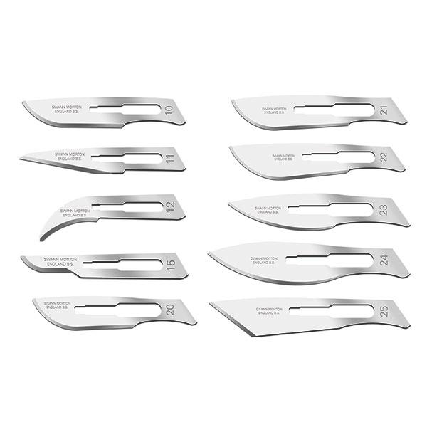 Scalpel zonder houder, Feather, Steriel