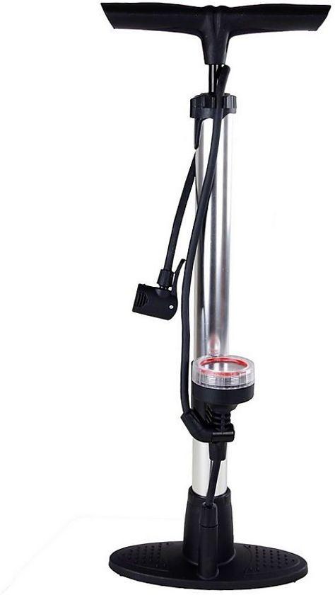 Luchtpomp, Fietspomp, Voetpomp, Drukmeter, Alle Ventielen